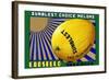 Sunblest Choice Melons-Carol-Framed Art Print