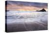 Sunbreak Seascape, Big Sur-Vincent James-Stretched Canvas