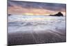 Sunbreak Seascape, Big Sur-Vincent James-Mounted Photographic Print