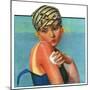 "Sunburned Sunbather,"July 6, 1929-Penrhyn Stanlaws-Mounted Giclee Print