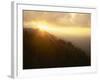 Sunburst in Mt. Rainier National Park, Washington, USA-Jerry Ginsberg-Framed Photographic Print