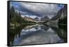 Sunburst Lake, Mt Assiniboine Provincial Park, Alberta, Canada-Howie Garber-Framed Stretched Canvas