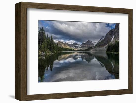 Sunburst Lake, Mt Assiniboine Provincial Park, Alberta, Canada-Howie Garber-Framed Photographic Print