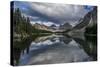 Sunburst Lake, Mt Assiniboine Provincial Park, Alberta, Canada-Howie Garber-Stretched Canvas