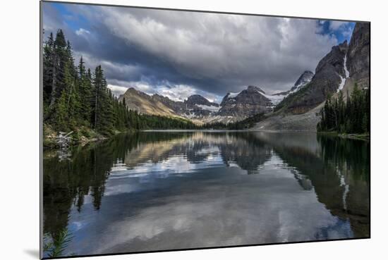 Sunburst Lake, Mt Assiniboine Provincial Park, Alberta, Canada-Howie Garber-Mounted Photographic Print