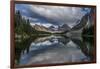 Sunburst Lake, Mt Assiniboine Provincial Park, Alberta, Canada-Howie Garber-Framed Photographic Print