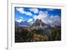 Sunburst Peak Sunrise-Hong Zeng-Framed Photographic Print