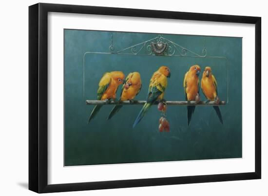 Sunconures-Michael Jackson-Framed Giclee Print