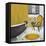 Sundance Bath I (Yellow)-Elizabeth Medley-Framed Stretched Canvas