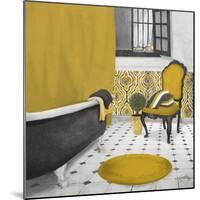 Sundance Bath I (Yellow)-Elizabeth Medley-Mounted Art Print