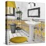 Sundance Bath II (Yellow)-Elizabeth Medley-Stretched Canvas