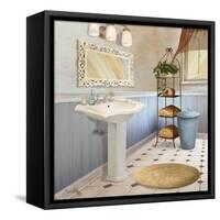 Sundance Bath II-Elizabeth Medley-Framed Stretched Canvas