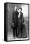 Sundance Kid and Etta Place, 1901-Science Source-Framed Stretched Canvas