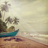 Vintage Beach Background-Sundari-Photographic Print