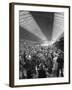 Sunday Afternoon Crowd of Passenger Waiting For Trains at Union Station-Alfred Eisenstaedt-Framed Photographic Print