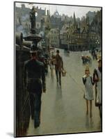 Sunday Afternoon in London-Telemaco Signorini-Mounted Giclee Print