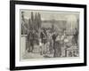 Sunday Afternoon in the Garden of Sans Souci, Potsdam-null-Framed Giclee Print