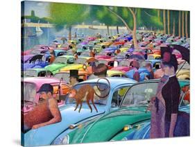 Sunday Afternoon, Looking for the Car-Barry Kite-Stretched Canvas