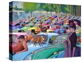 Sunday Afternoon, Looking for the Car-Barry Kite-Stretched Canvas