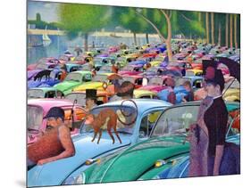 Sunday Afternoon, Looking for the Car-Barry Kite-Mounted Art Print