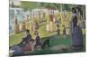 Sunday Afternoon on the Island of Grand Jatte 1864-6-Georges Seurat-Mounted Art Print