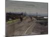 Sunday Afternoon, Severn Beach, November-Tom Hughes-Mounted Giclee Print