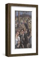 Sunday Afternoon-Hans Baluschek-Framed Premium Giclee Print