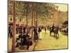 Sunday Afternoon-unknown Beraud-Mounted Art Print