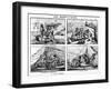 Sunday Amusements in the Mines, 19th Century-Britton & Rey-Framed Giclee Print