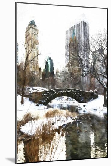 Sunday at Central Park-Philippe Hugonnard-Mounted Giclee Print