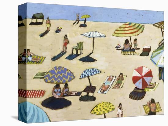 Sunday At The Beach-David Dimond-Stretched Canvas