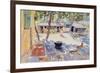 Sunday at the Boy's Home, 1991-Lucy Willis-Framed Premium Giclee Print