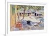 Sunday at the Boy's Home, 1991-Lucy Willis-Framed Giclee Print