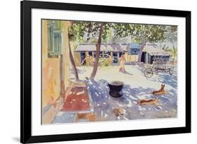 Sunday at the Boy's Home, 1991-Lucy Willis-Framed Giclee Print