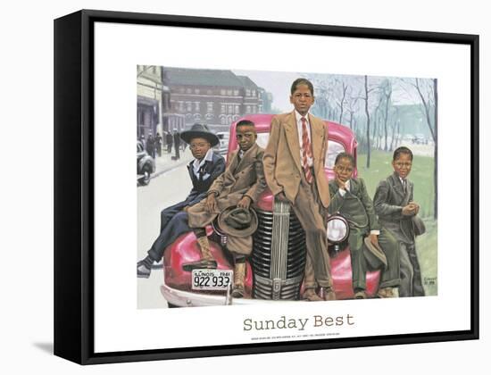 Sunday Best-Gregory Myrick-Framed Stretched Canvas