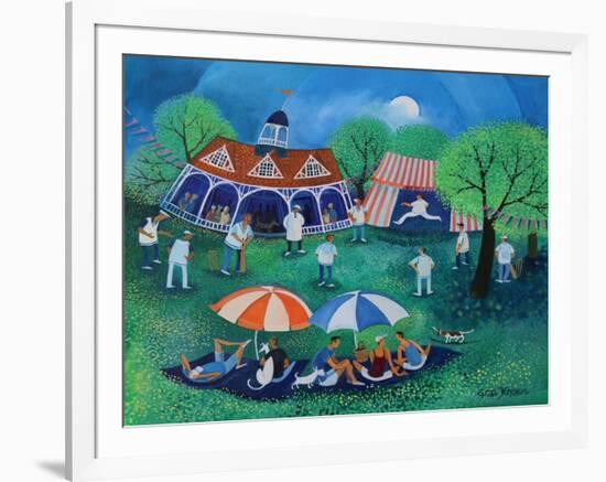 Sunday Cricket 2016-Lisa Graa Jensen-Framed Giclee Print