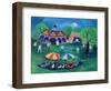 Sunday Cricket 2016-Lisa Graa Jensen-Framed Premium Giclee Print