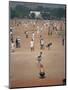 Sunday Cricket, New Delhi, India-David Lomax-Mounted Photographic Print