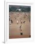 Sunday Cricket, New Delhi, India-David Lomax-Framed Photographic Print