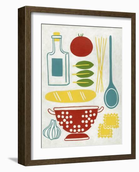 Sunday Dinner-Chariklia Zarris-Framed Art Print