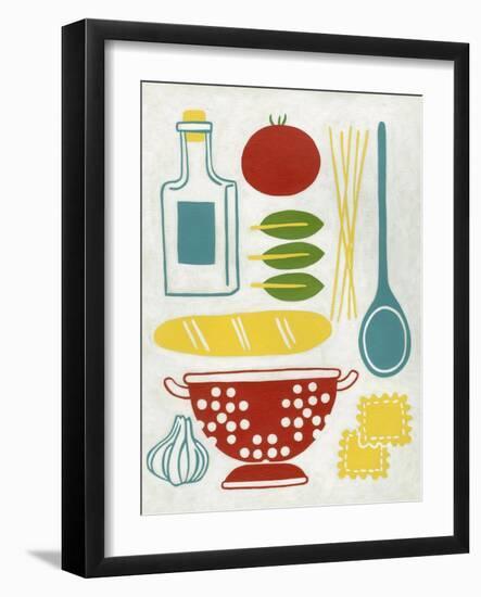 Sunday Dinner-Chariklia Zarris-Framed Art Print