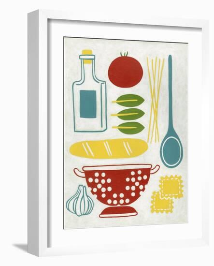 Sunday Dinner-Chariklia Zarris-Framed Art Print