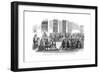 Sunday Evening Meeting in Haslar Hospital, 1858-J. Knight-Framed Giclee Print