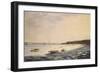 Sunday Evening, Upnor-Vic Trevett-Framed Giclee Print