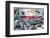 Sunday Fish Market at Vieux Port-Nico Tondini-Framed Premium Photographic Print