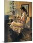 Sunday Girl.-Raymond Leech-Mounted Giclee Print