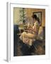 Sunday Girl.-Raymond Leech-Framed Giclee Print