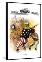 Sunday Herald Supplement: Play Ball-null-Framed Stretched Canvas