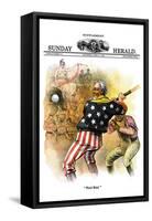 Sunday Herald Supplement: Play Ball-null-Framed Stretched Canvas