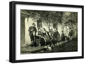 Sunday Hunters Austria 1891-null-Framed Premium Giclee Print